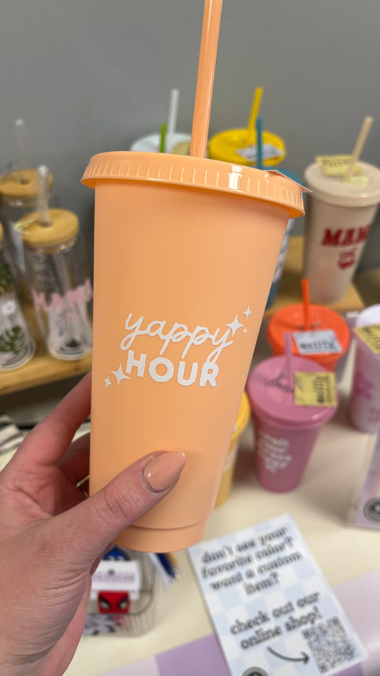 Yappy Hour Tumbler – 24oz
