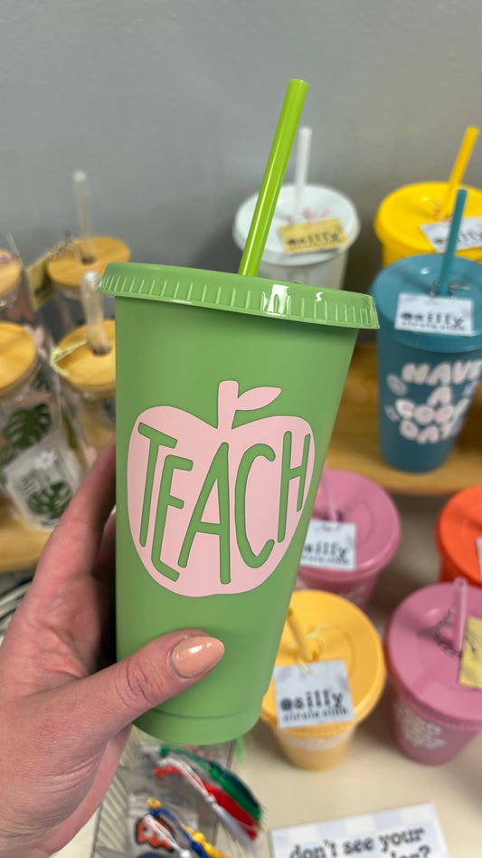Teach Tumbler – 24oz
